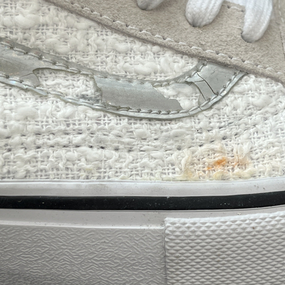SUPREME(シュプリーム) 16SS × VANS Iridescent Old Skool Pro バンズ イリデセント オールドスクール プロ ローカットスニーカー ホワイト US10/28cm VN000ZD4JIO