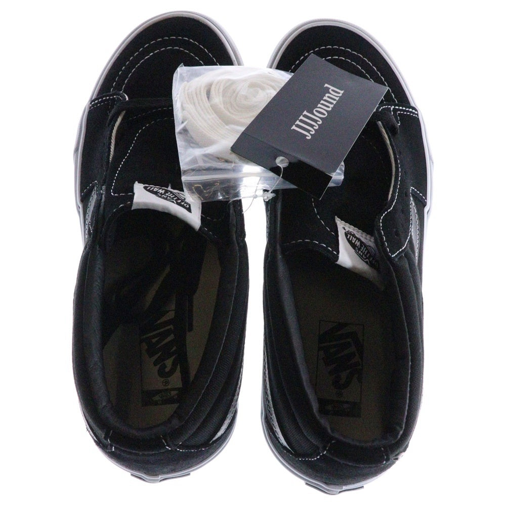 VANS(ヴァンズ) × JJJJOUND VAULT LX SK8-MID ジョウンド ボルト LX スケート ミッドカットスニーカー ブラック US9.5/27.5cm VN0A7TNH2D9