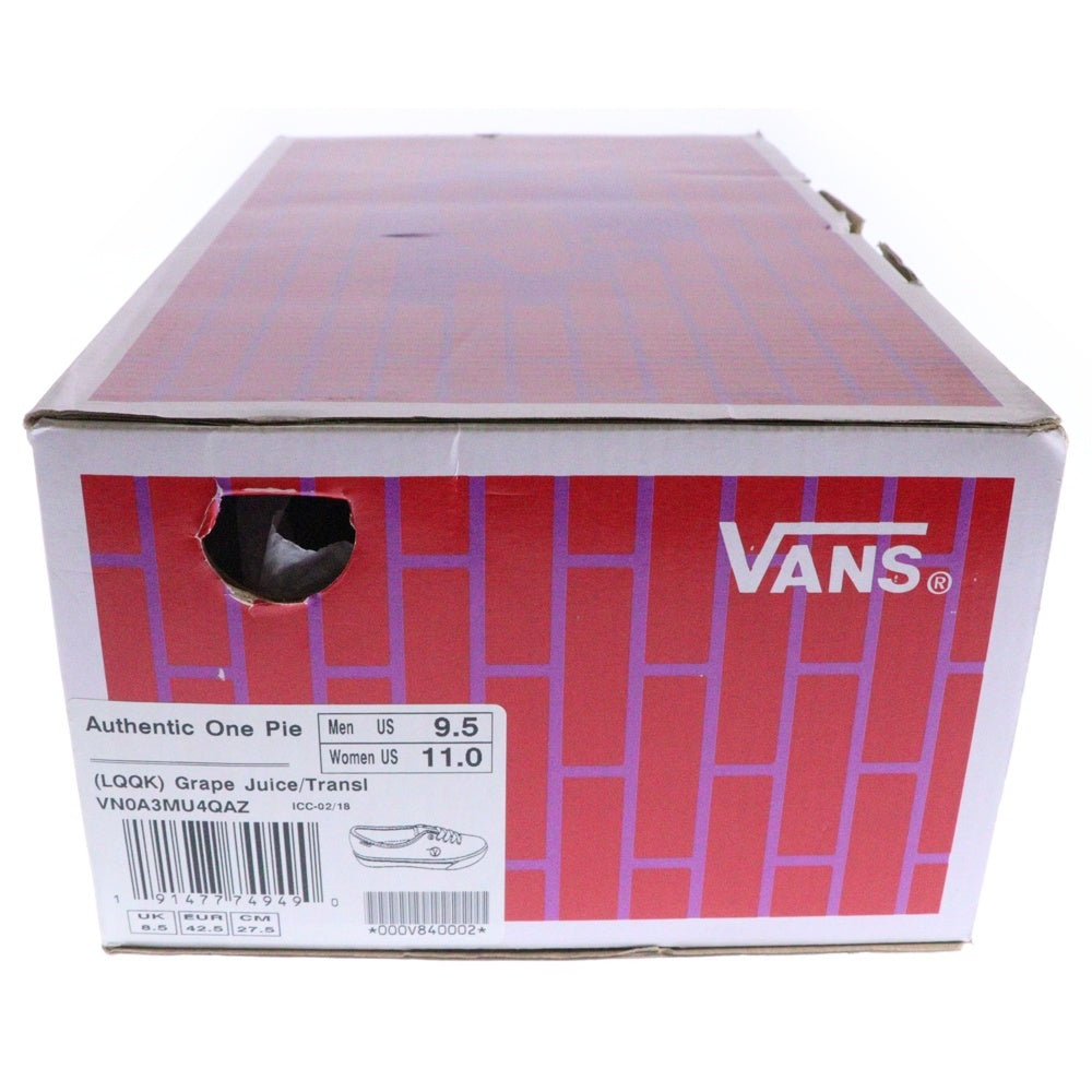 VANS(ヴァンズ) 2018 × ルックスタジオ ボルト オーセンティック ワンピース スエード ローカットスニーカー US9.5/27.5cm VN0A3MU4QAZ