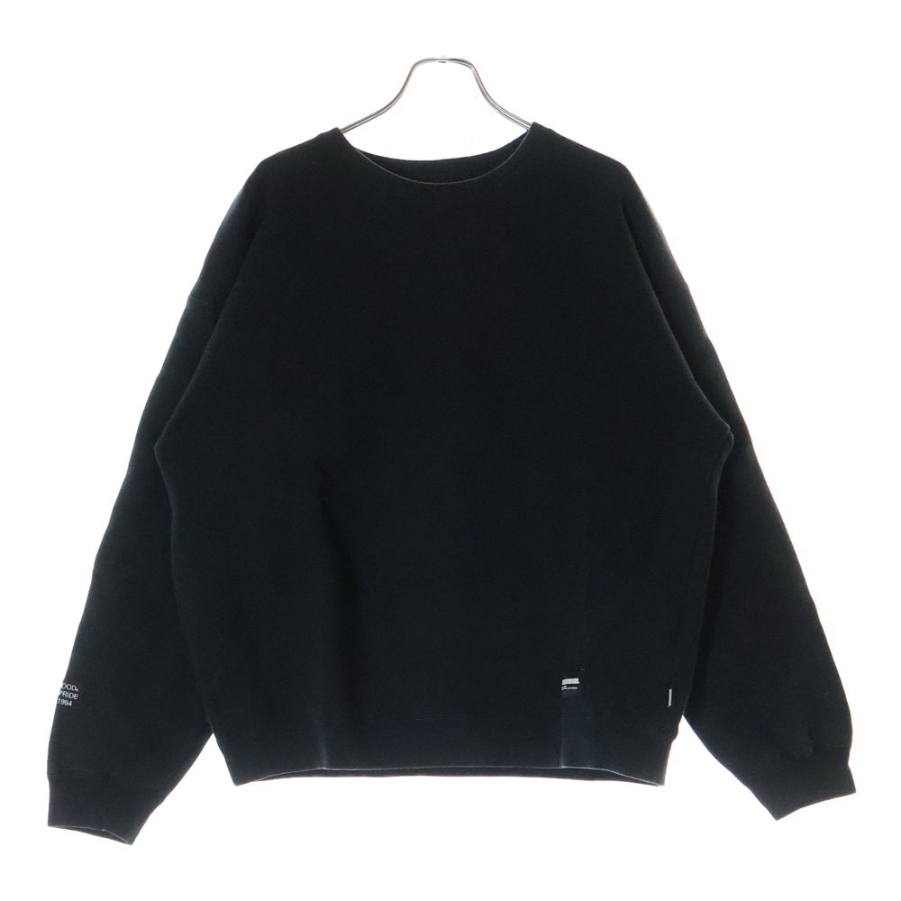NEIGHBORHOOD(ネイバーフッド) 23AW PLAIN SWEATSHIRT プレーン クルーネック スウェットトレーナー ブラック 232FPNH-CSM01