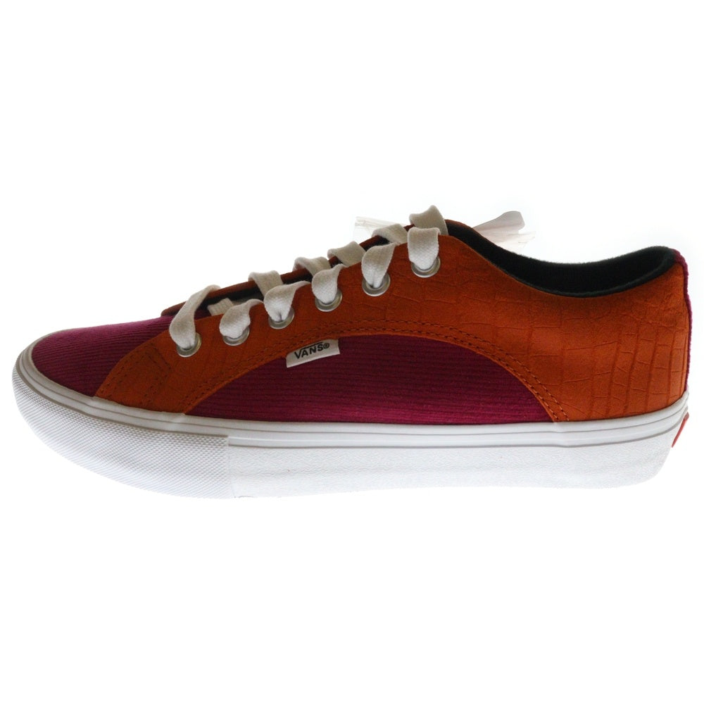 SUPREME(シュプリーム) ×VANS Lampin Pro Rust Croc Suede バンズ ランピン プロ ラスト スエード ローカットスニーカー オレンジ/ピンク US9.5/27.5cm VN0A38JOPUJ