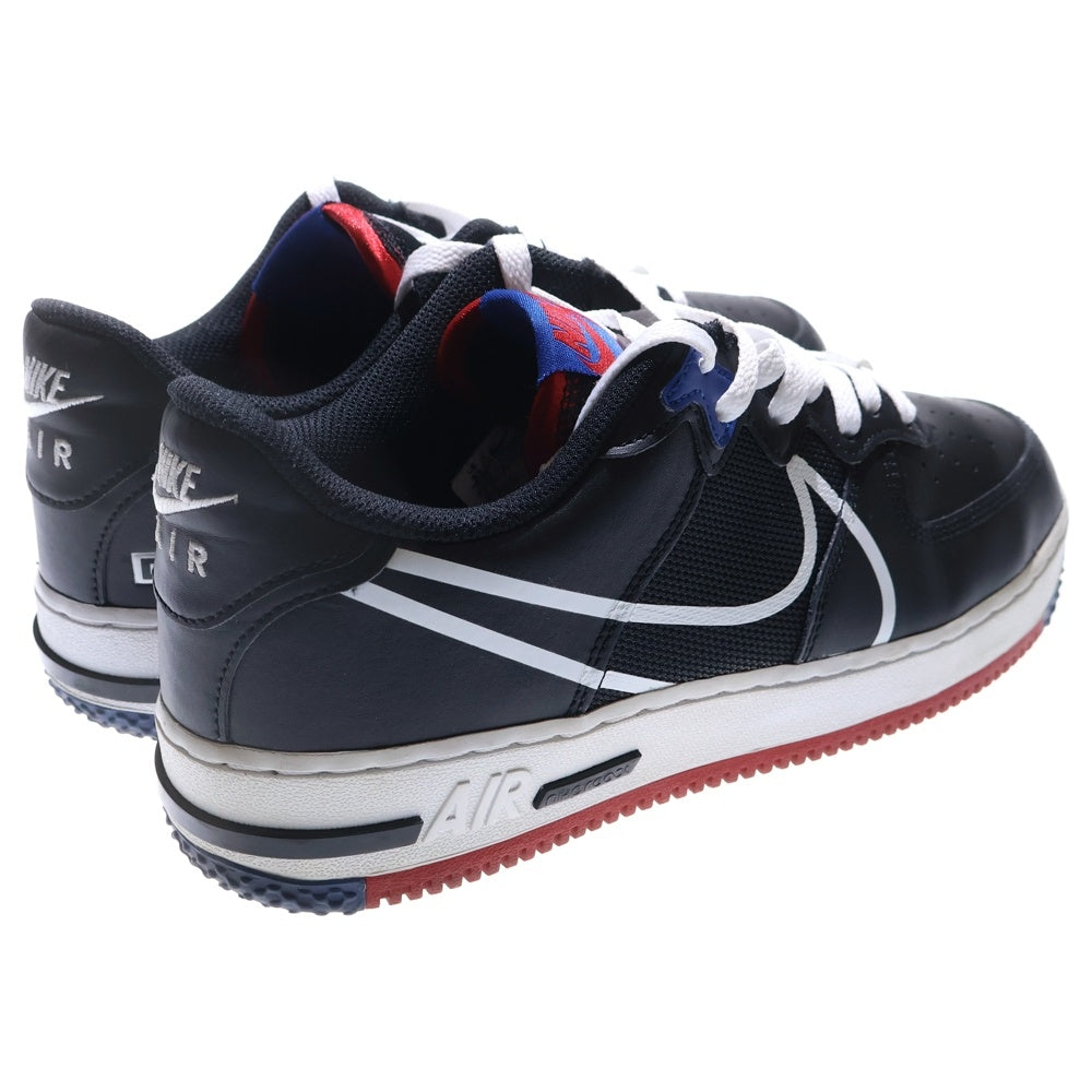 NIKE(ナイキ) Air Force 1 React Low エアフォース 1 リアクト ローカットスニーカー ブラック US9.5/27.5cm AV2187-160