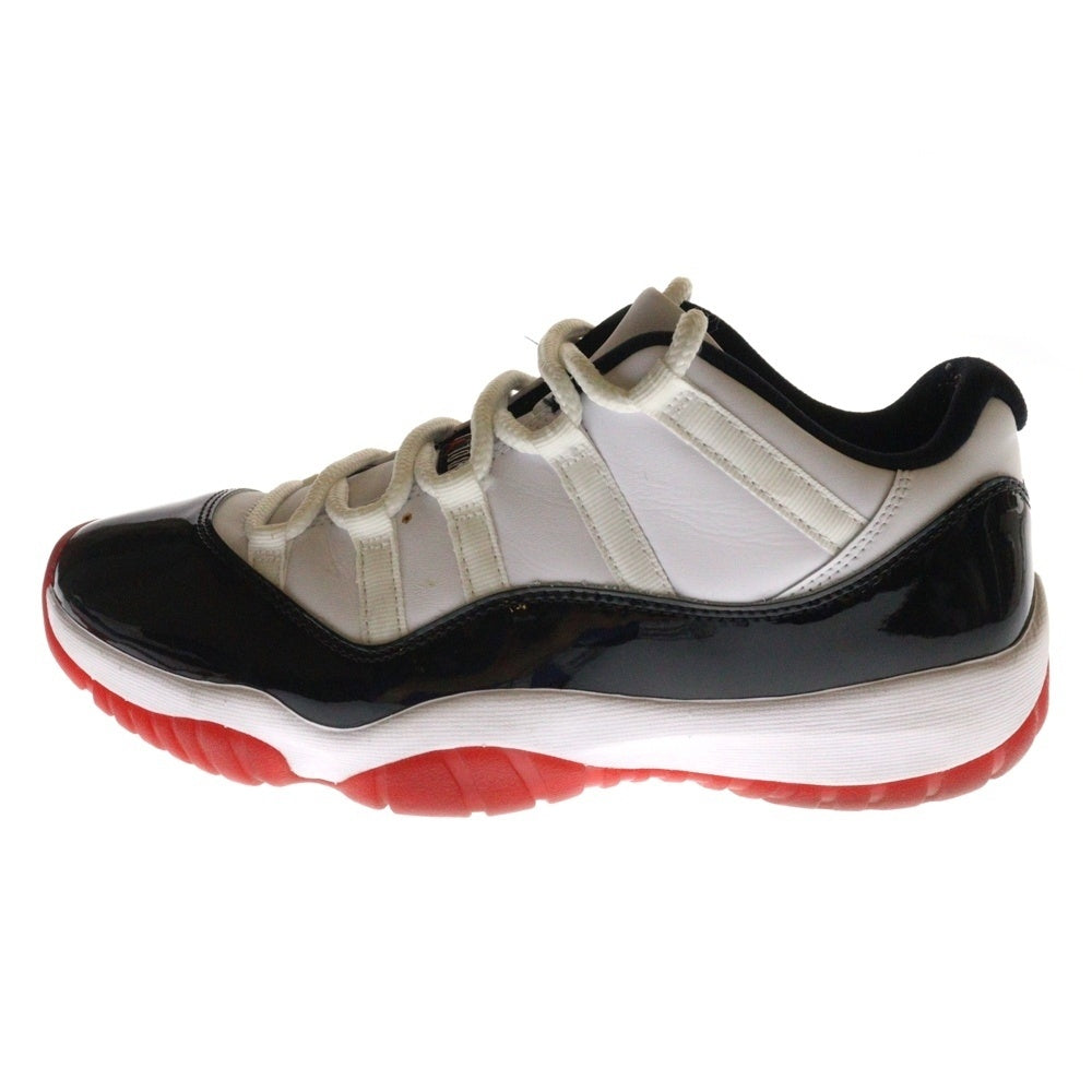 NIKE(ナイキ) AIR JORDAN 11 RETRO BRED エアジョーダン レトロ ブレッド ローカットスニーカー ホワイト/レッド US9.5/27.5cm AV2187-160