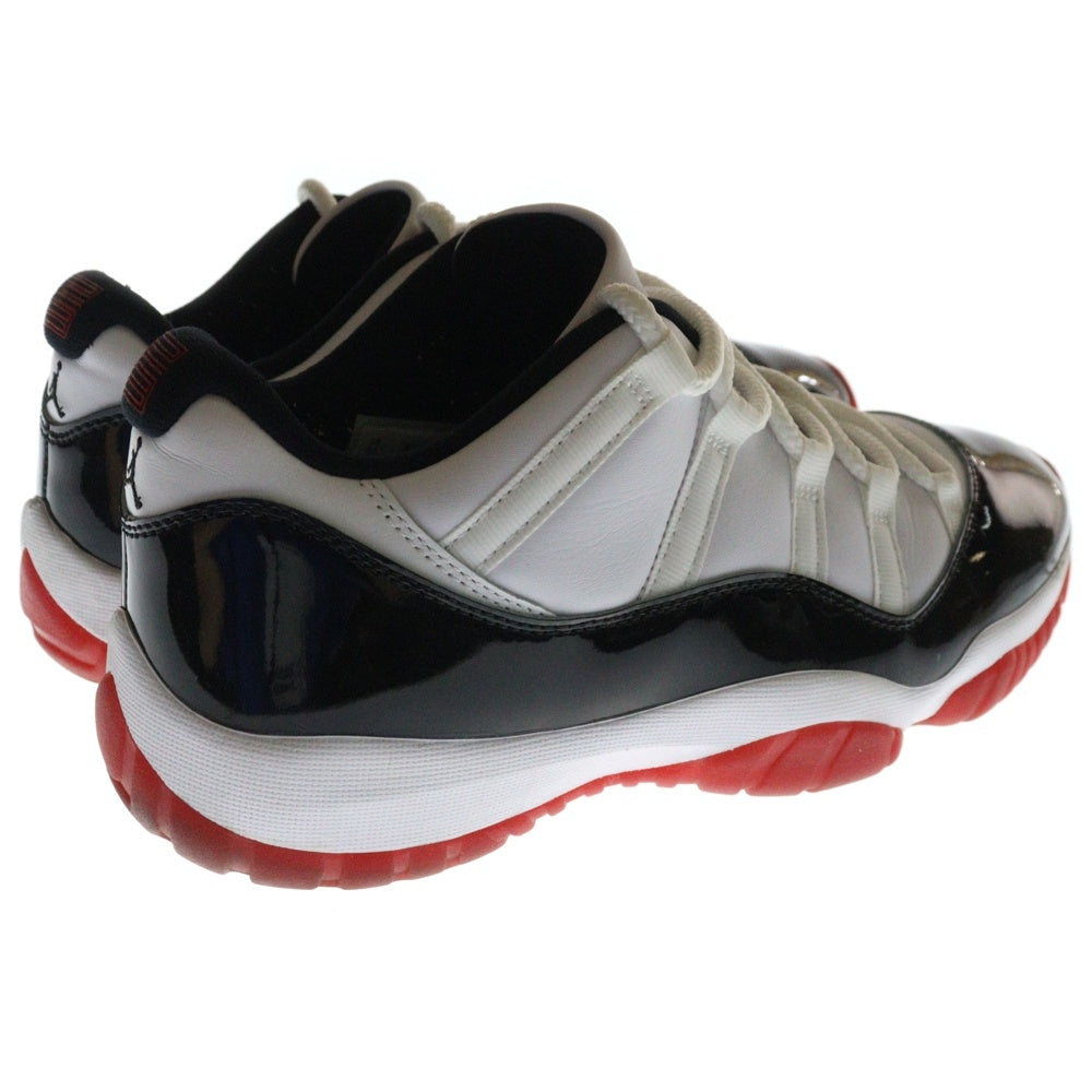 NIKE(ナイキ) AIR JORDAN 11 RETRO BRED エアジョーダン レトロ ブレッド ローカットスニーカー ホワイト/レッド US9.5/27.5cm AV2187-160