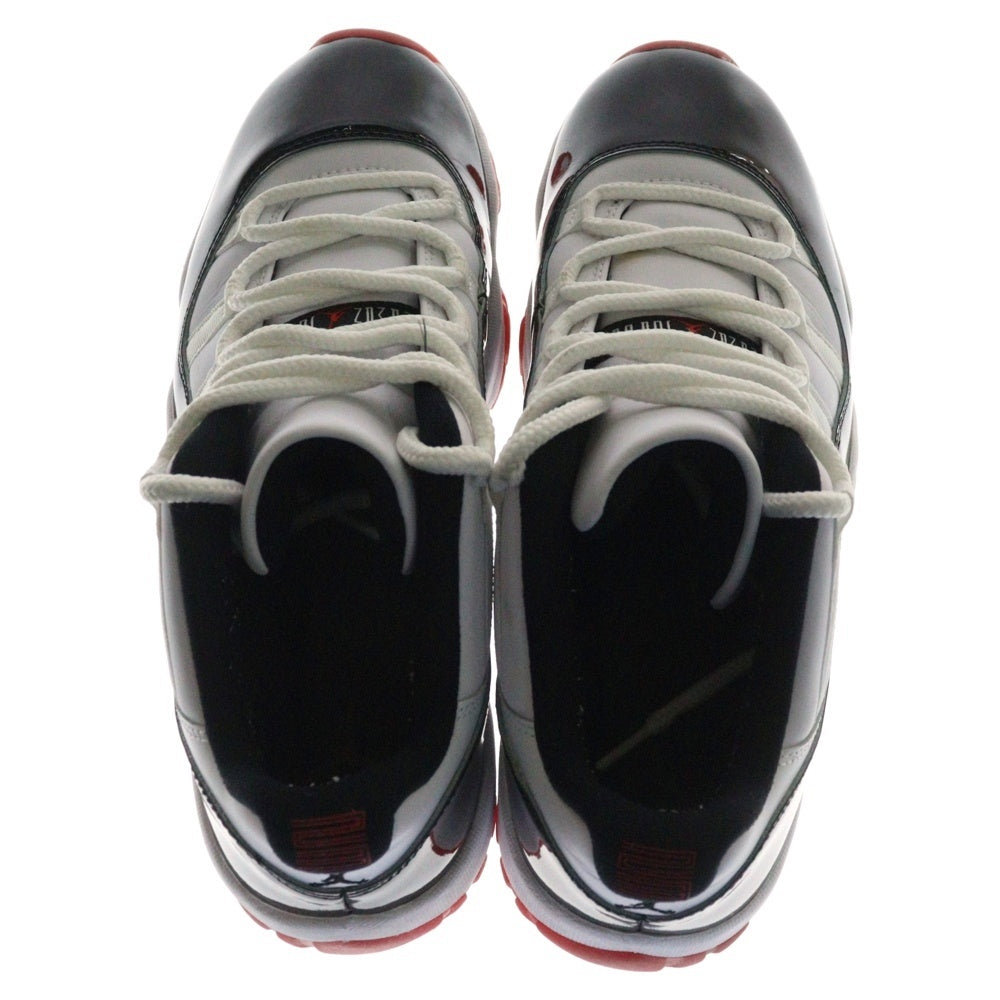 NIKE(ナイキ) AIR JORDAN 11 RETRO BRED エアジョーダン レトロ ブレッド ローカットスニーカー ホワイト/レッド US9.5/27.5cm AV2187-160