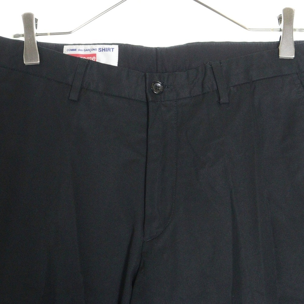SUPREME(シュプリーム) 7SS×COMME des GARCONS SHIRT Cotton gabardine 3-Button コムデギャルソンシャツ アイ ギャバジン スーツセットアップ テーラードジャケット&スラックスパンツ