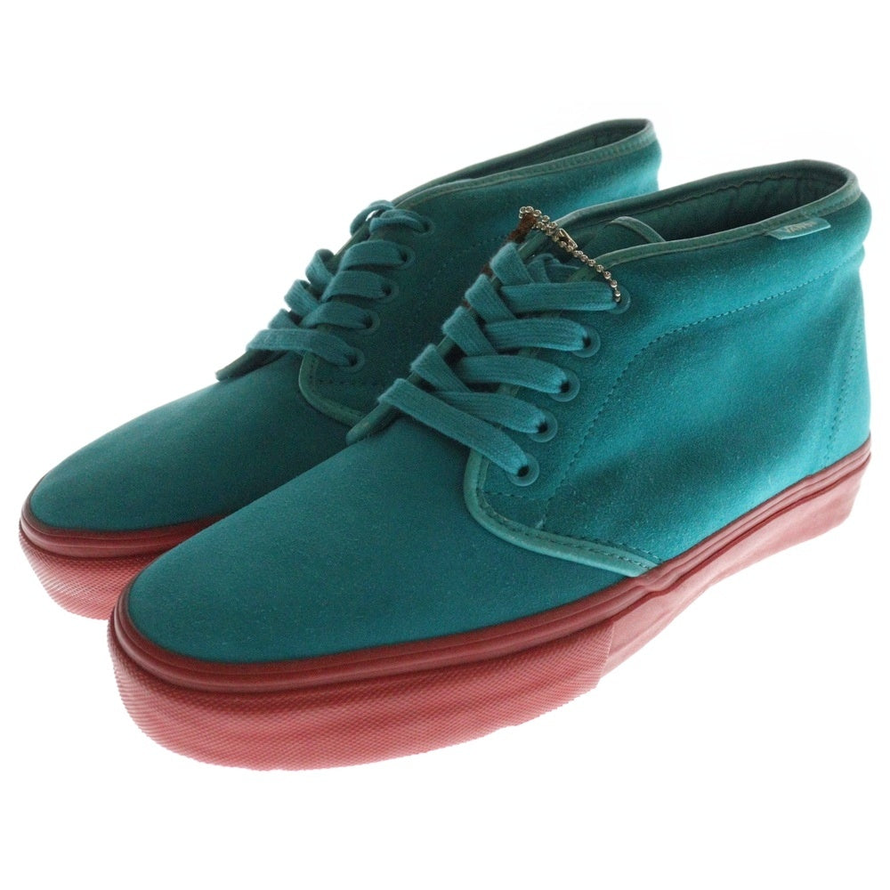 SUPREME(シュプリーム) 07SS × VANS Chukka Red Blue バンズ チャッカ スエード ミッドカットスニーカー ブルー/レッド US9.5/27.5cm VN-0XTVXXC