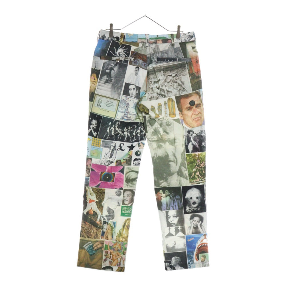 FULKING AWESOME(ファッキング オウサム) CHINO PANT 総柄 フォトプリント チノパンツ ワイドパンツ マルチ