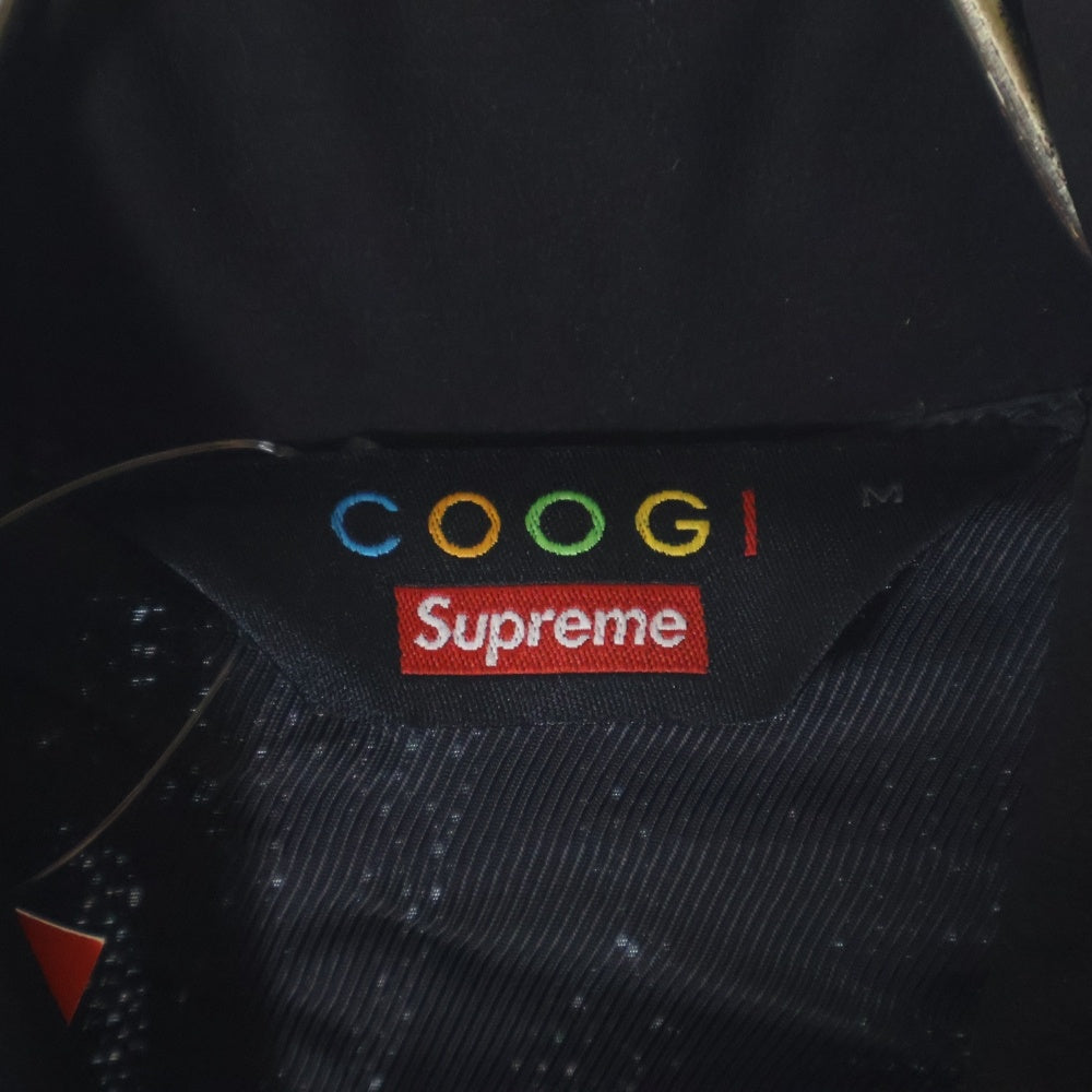 SUPREME(シュプリーム) 23SS × Coogi Trucker Jacket クージー 3Dニット トラッカー ジャケット ブルゾン ブラック