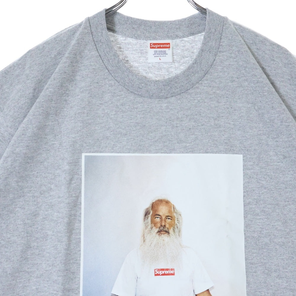SUPREME(シュプリーム) 21AW Rick Rubin Tee リック・ルービン フォトプリント クルーネック 半袖Tシャツ カットソー グレー