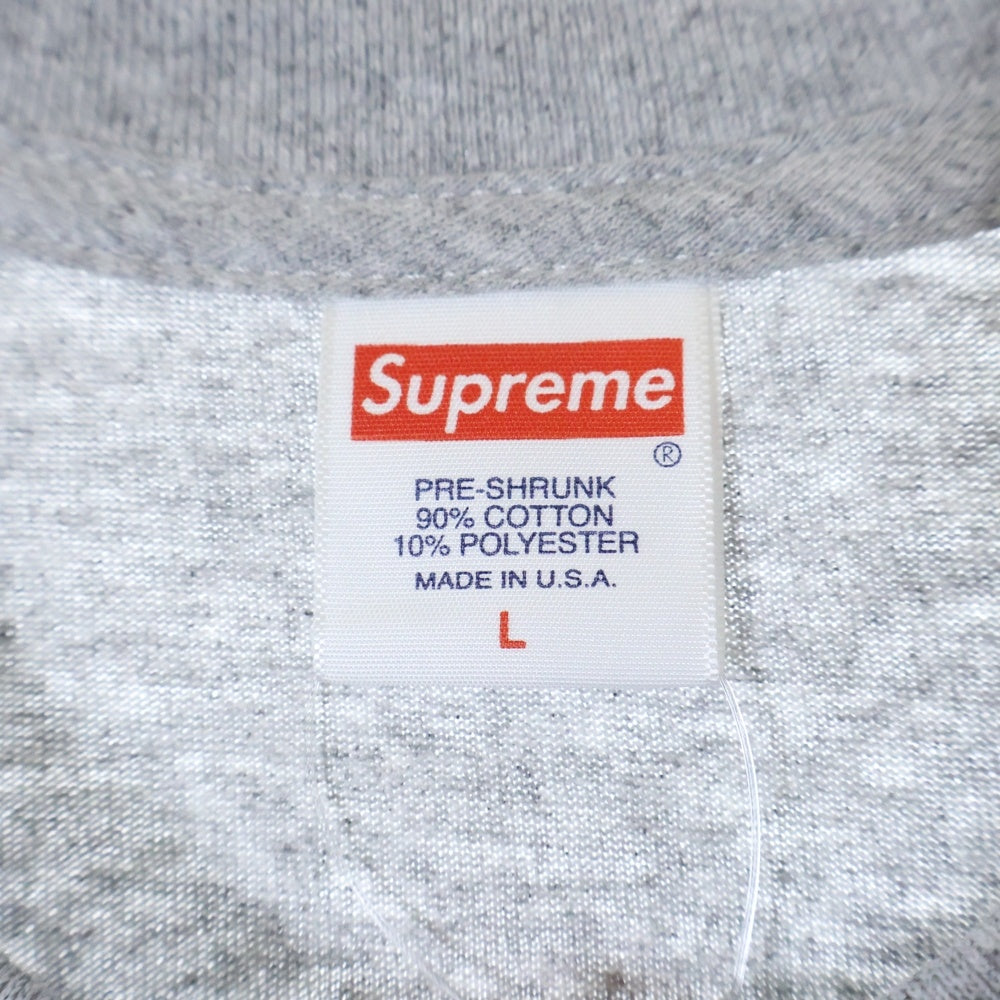SUPREME(シュプリーム) 21AW Rick Rubin Tee リック・ルービン フォトプリント クルーネック 半袖Tシャツ カットソー グレー