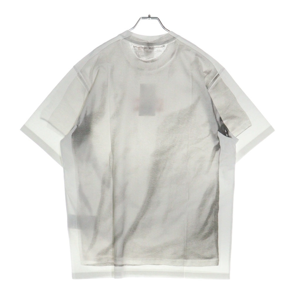SUPREME(シュプリーム) 24SS ×MM6 Maison Margiela Box Logo Tee エムエムシックス メゾンマルジェラ ボックスロゴ プリント クルーネック 半袖Tシャツ カットソー ホワイト