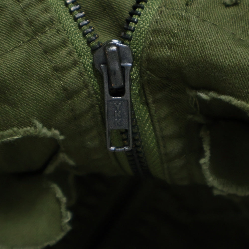 SUPREME(シュプリーム) 22AW Griffin Anorak グリフィン ダメージ加工 アノラック パーカー フーディ ジャケット カーキ