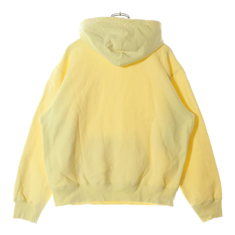 SUPREME(シュプリーム) 22SS Small Box Logo Hooded Sweatshirt スモールボックスロゴ プルオーバースウェットパーカー ライトイエロー