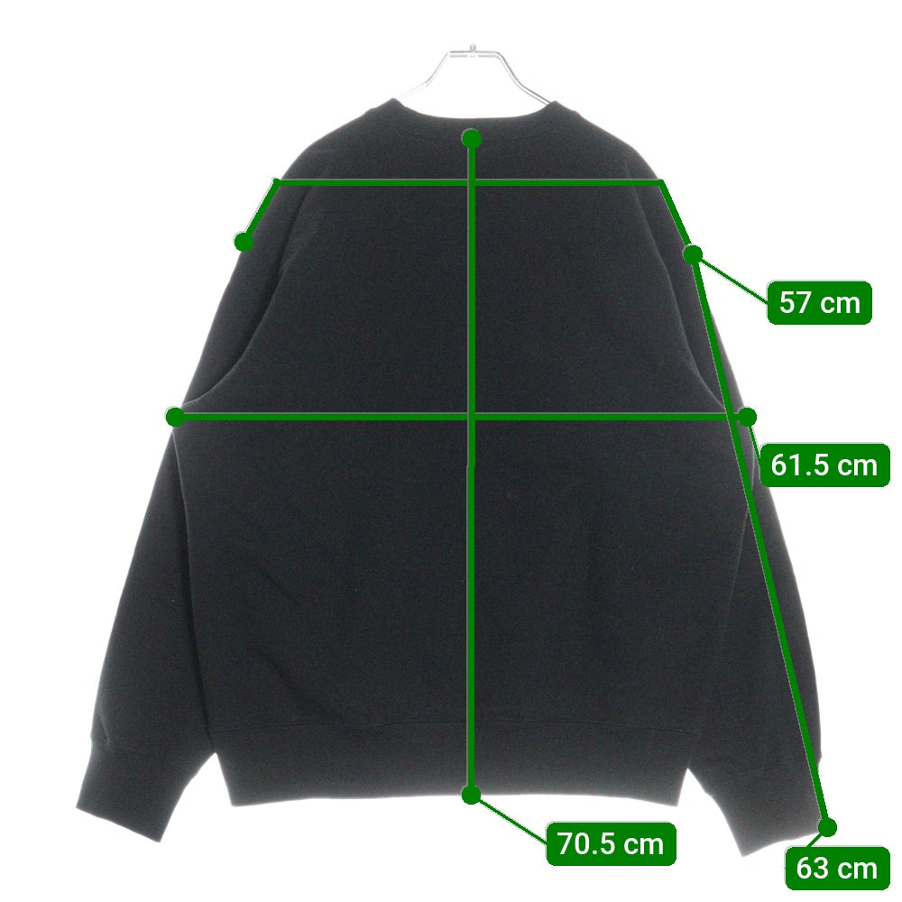 SUPREME(シュプリーム) 23AW Small Box Logo Sweatshirt スモールボックスロゴ クルーネック スウェットトレーナー ブラック