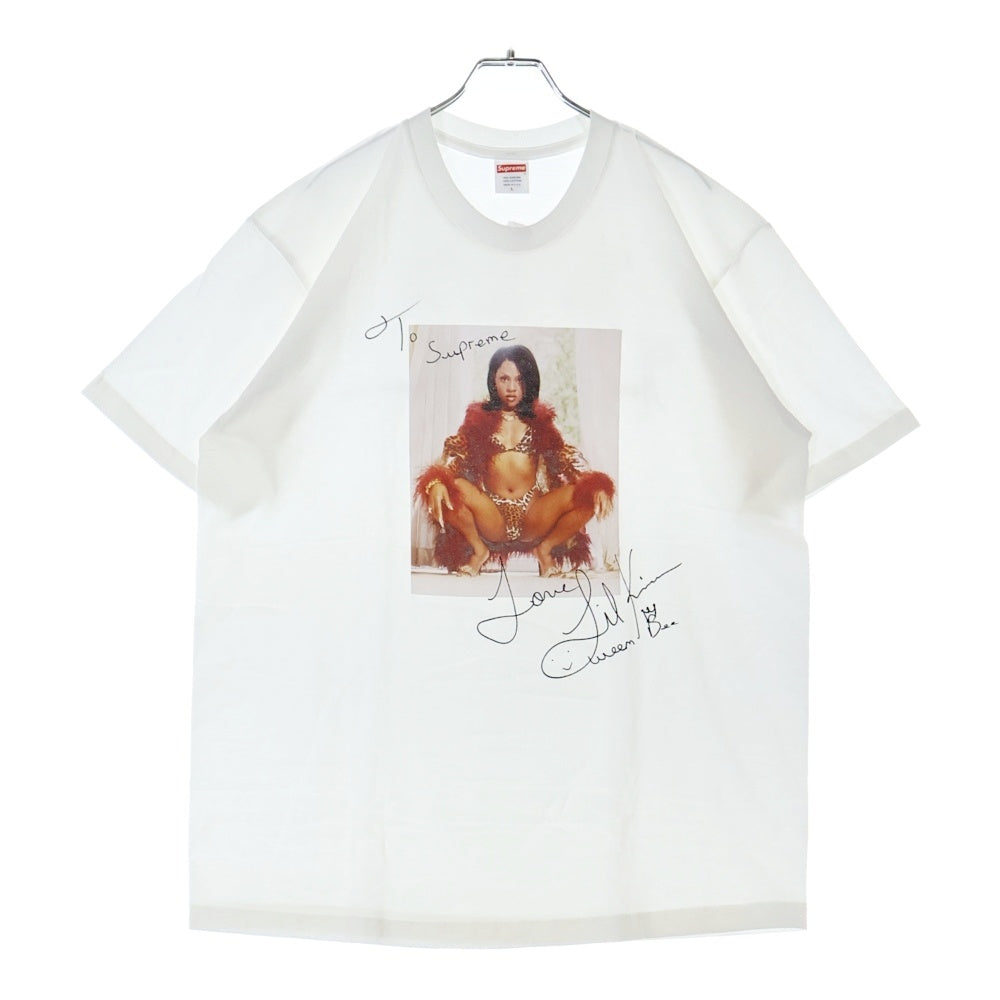 SUPREME(シュプリーム) 22SS Lil Kim Tee リル・キム フォトプリント クルーネック 半袖Tシャツ カットソー ホワイト