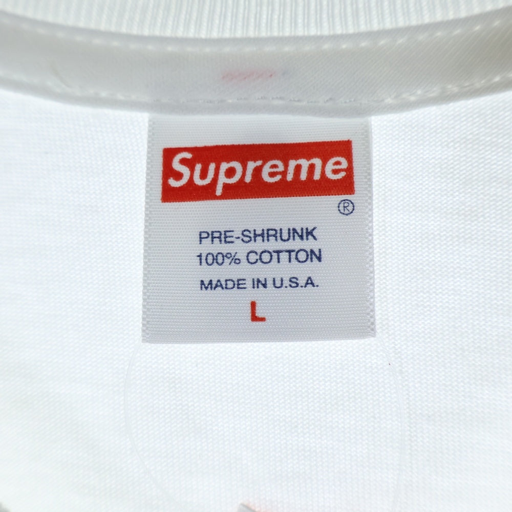 SUPREME(シュプリーム) 22SS Lil Kim Tee リル・キム フォトプリント クルーネック 半袖Tシャツ カットソー ホワイト