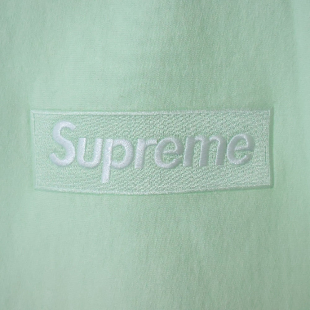 SUPREME(シュプリーム) 23AW Box Logo Hooded Sweatshirt ボックス ロゴ スウェットプルオーバーパーカー フーディ ライトグリーン