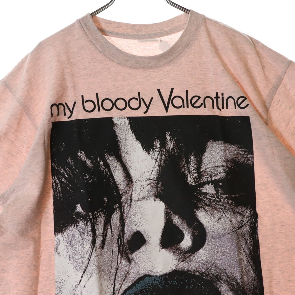 SUPREME(シュプリーム) 20SS My Bloody Valentine Feed Me With Your Kiss Tee マイブラッディバレンタイン プリント クルーネック 半袖Tシャツ カットソー ヘザーピンク