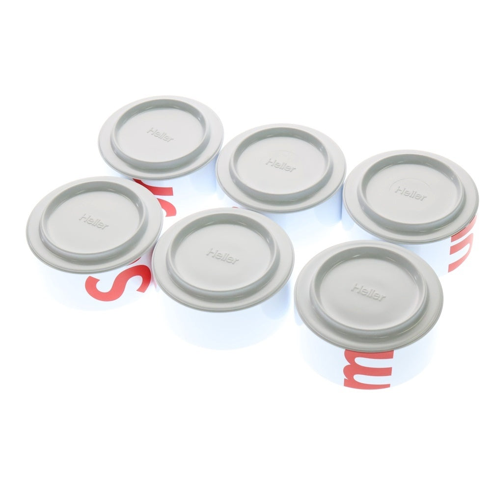 SUPREME(シュプリーム) 23SS Heller Bowls Set Of 6 ヘラー ボウル お皿 6個セット ホワイト