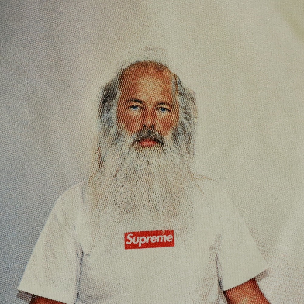 SUPREME(シュプリーム) 21AW Rick Rubin Tee リック・ルービン フォトプリント クルーネック 半袖Tシャツ カットソー ホワイト