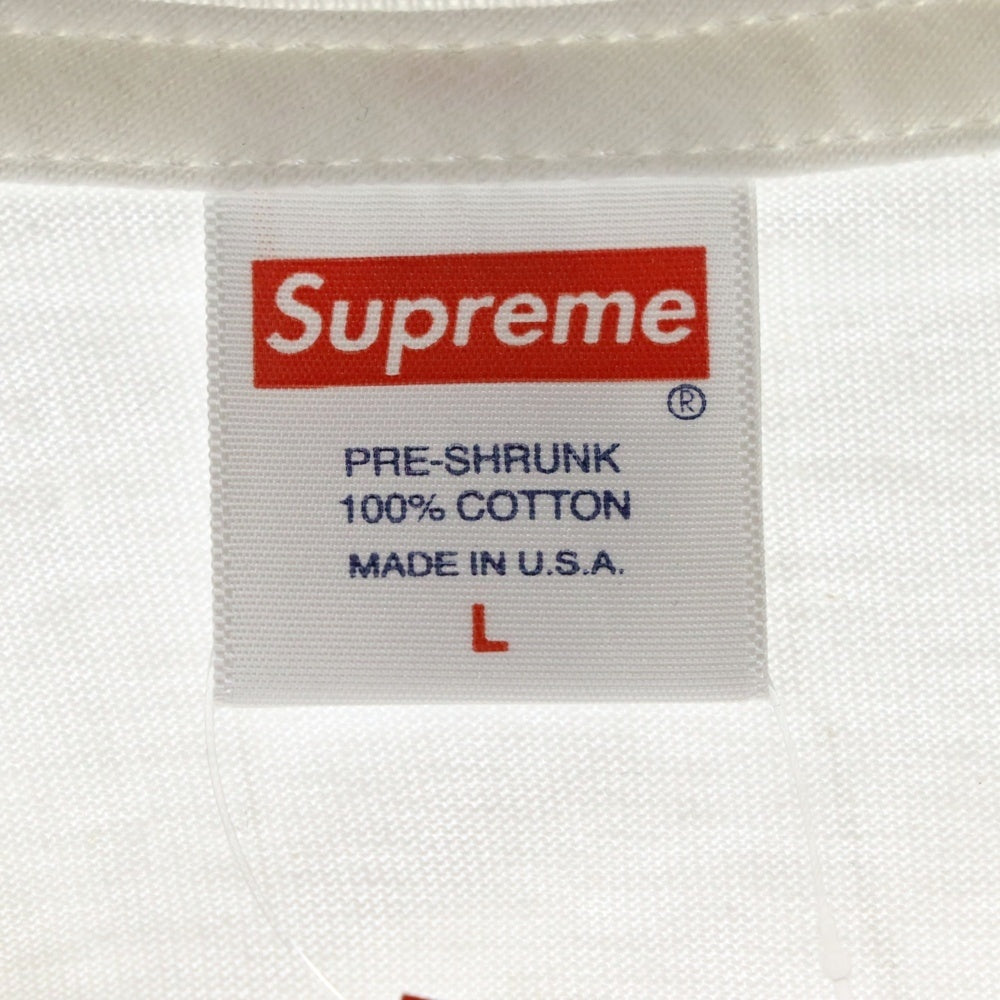 SUPREME(シュプリーム) 21AW Rick Rubin Tee リック・ルービン フォトプリント クルーネック 半袖Tシャツ カットソー ホワイト