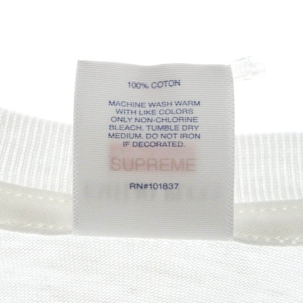 SUPREME(シュプリーム) 21SS × Emilio Pucci Box Logo Tee エミリオ・プッチ ボックスロゴ クルーネック 半袖Tシャツ カットソー ホワイト