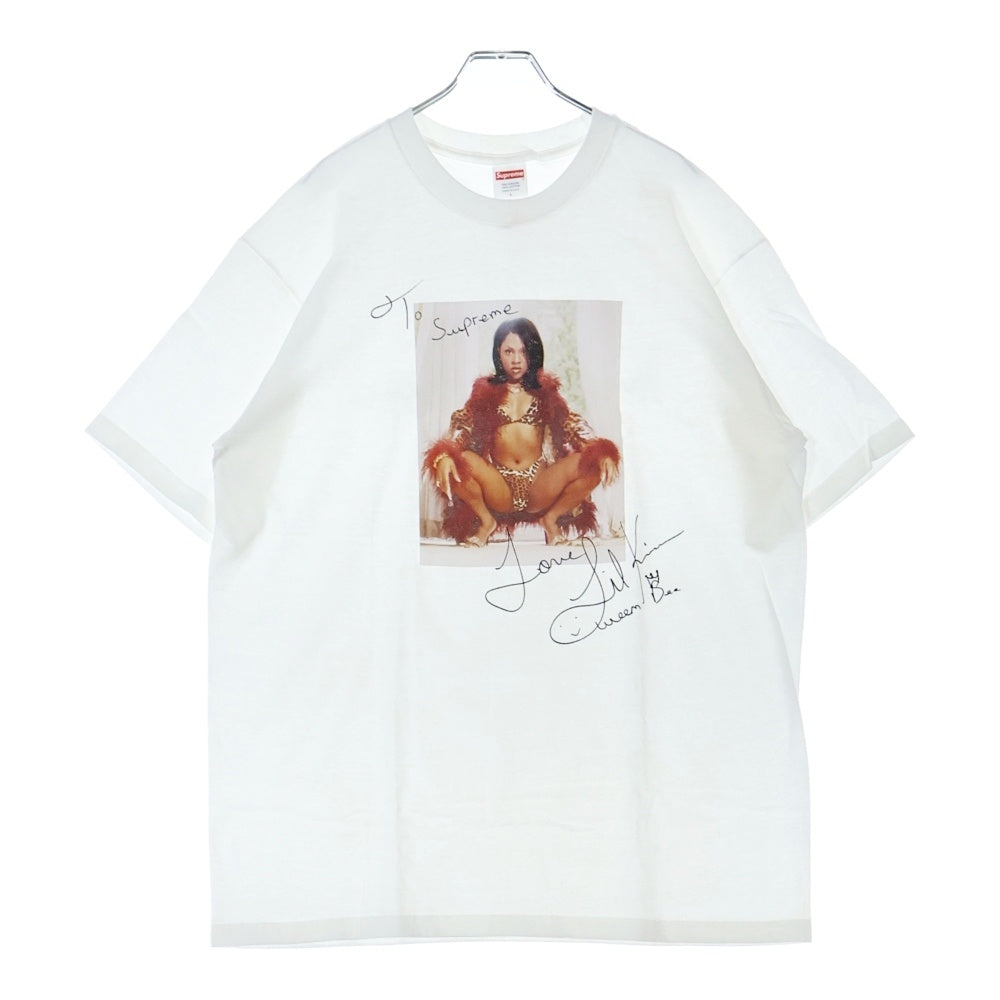SUPREME(シュプリーム) 22SS Lil Kim Tee リル・キム フォトプリント クルーネック 半袖Tシャツ カットソー ホワイト