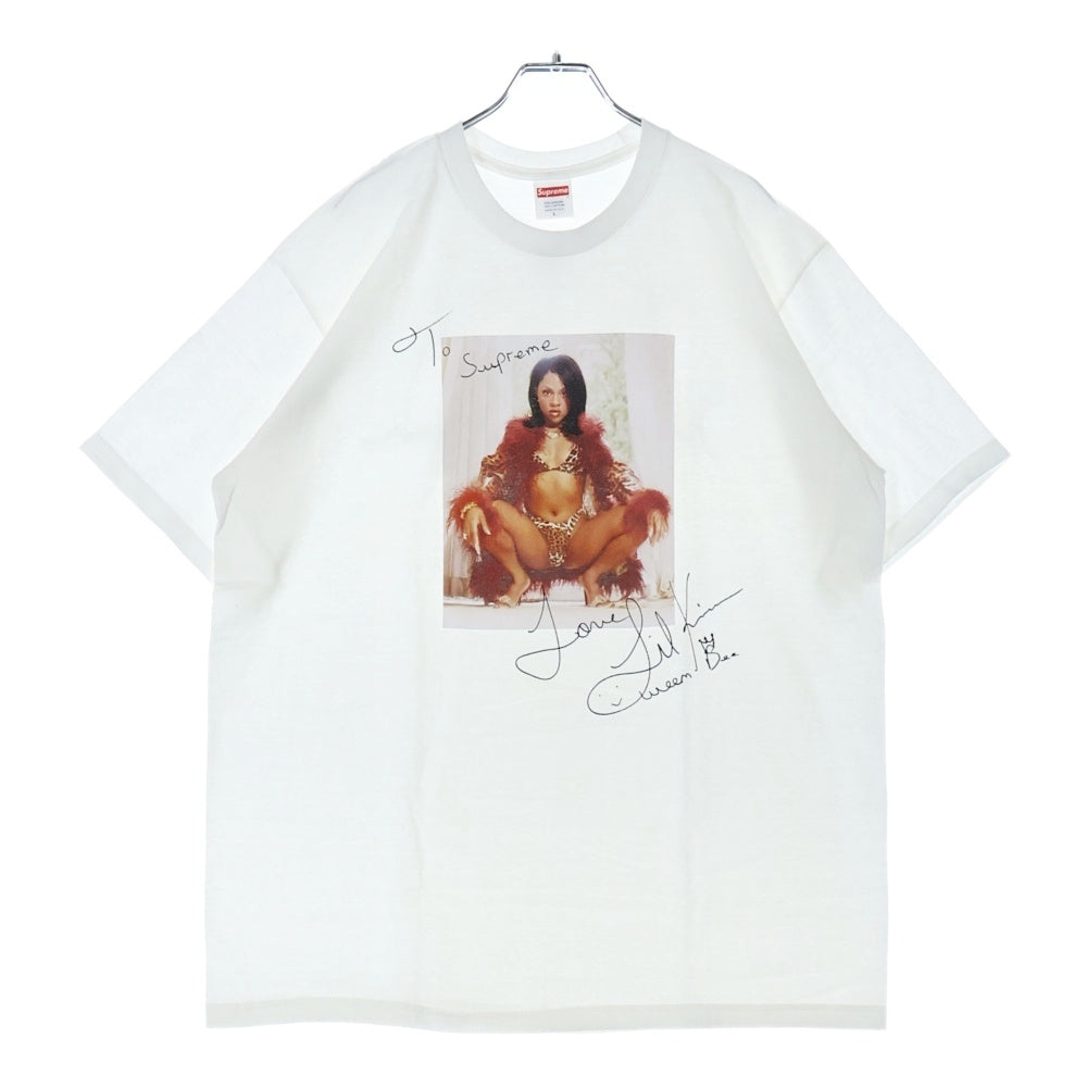 SUPREME(シュプリーム) 22SS Lil Kim Tee リル・キム フォトプリント クルーネック 半袖Tシャツ カットソー ホワイト