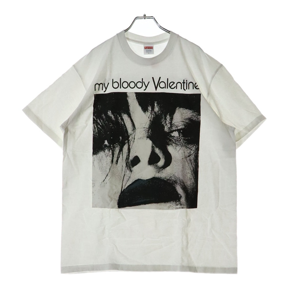 SUPREME(シュプリーム) 20SS My Bloody Valentine Feed Me With Your Kiss Tee マイブラッディバレンタイン プリント クルーネック 半袖Tシャツ カットソー ホワイト