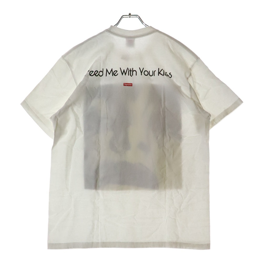 SUPREME(シュプリーム) 20SS My Bloody Valentine Feed Me With Your Kiss Tee マイブラッディバレンタイン プリント クルーネック 半袖Tシャツ カットソー ホワイト