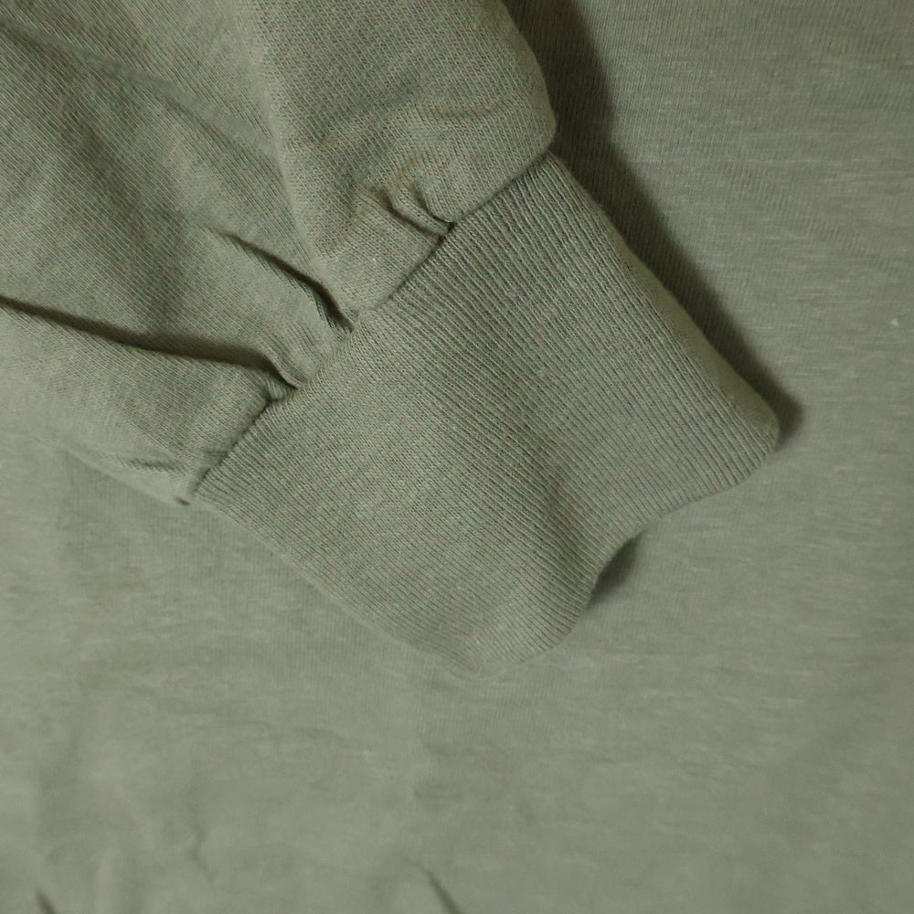 SUPREME(シュプリーム) 25SS Aphex Twin Donkey Rhubarb L/S Tee エイフェックス・ツイン ドンキー ルバーブ バックプリント クルーネック 長袖Tシャツ グリーン