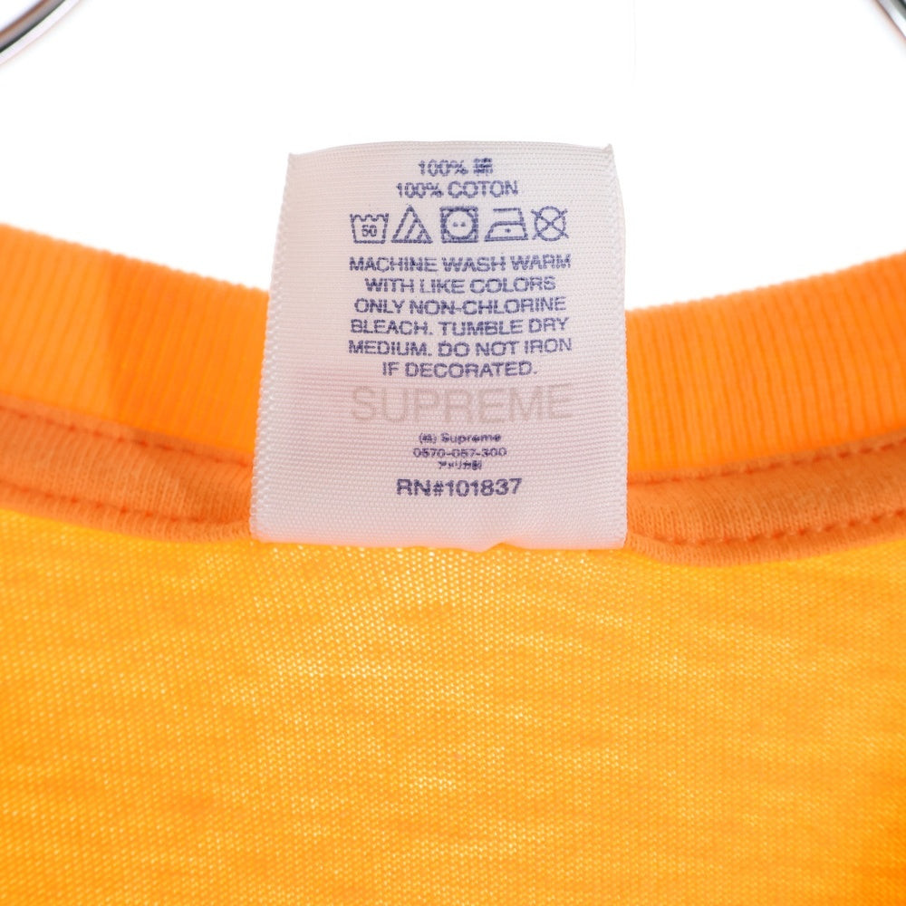 SUPREME(シュプリーム) 23SS Motion Logo Tee モーション ロゴ プリント クルーネック 半袖Tシャツ カットソー オレンジ