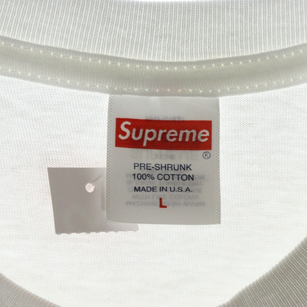 SUPREME(シュプリーム) 23SS Motion Logo Tee モーション ロゴ プリント クルーネック 半袖Tシャツ カットソー ホワイト