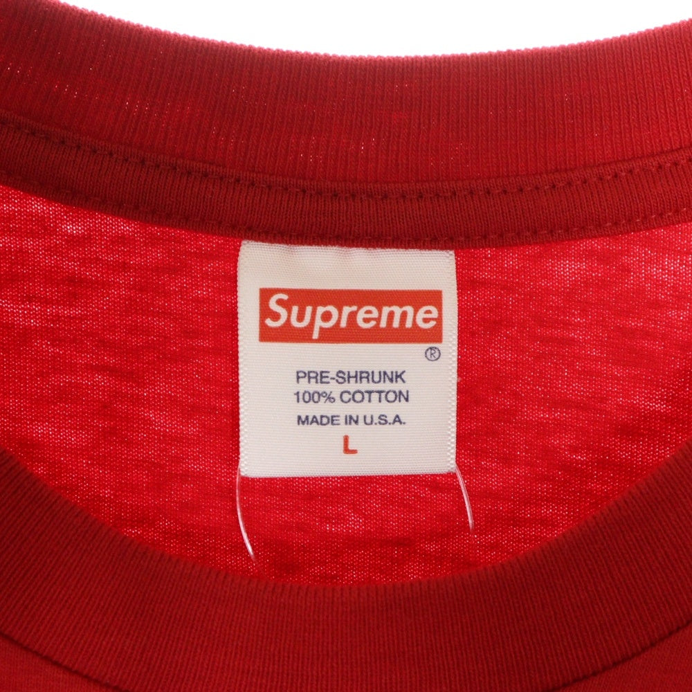 SUPREME(シュプリーム) 23SS Motion Logo Tee モーション ロゴ プリント クルーネック 半袖Tシャツ カットソー レッド