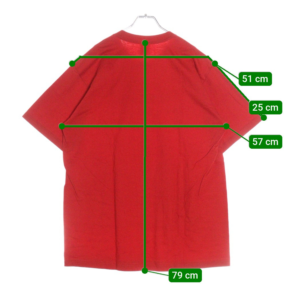 SUPREME(シュプリーム) 23SS Motion Logo Tee モーション ロゴ プリント クルーネック 半袖Tシャツ カットソー レッド