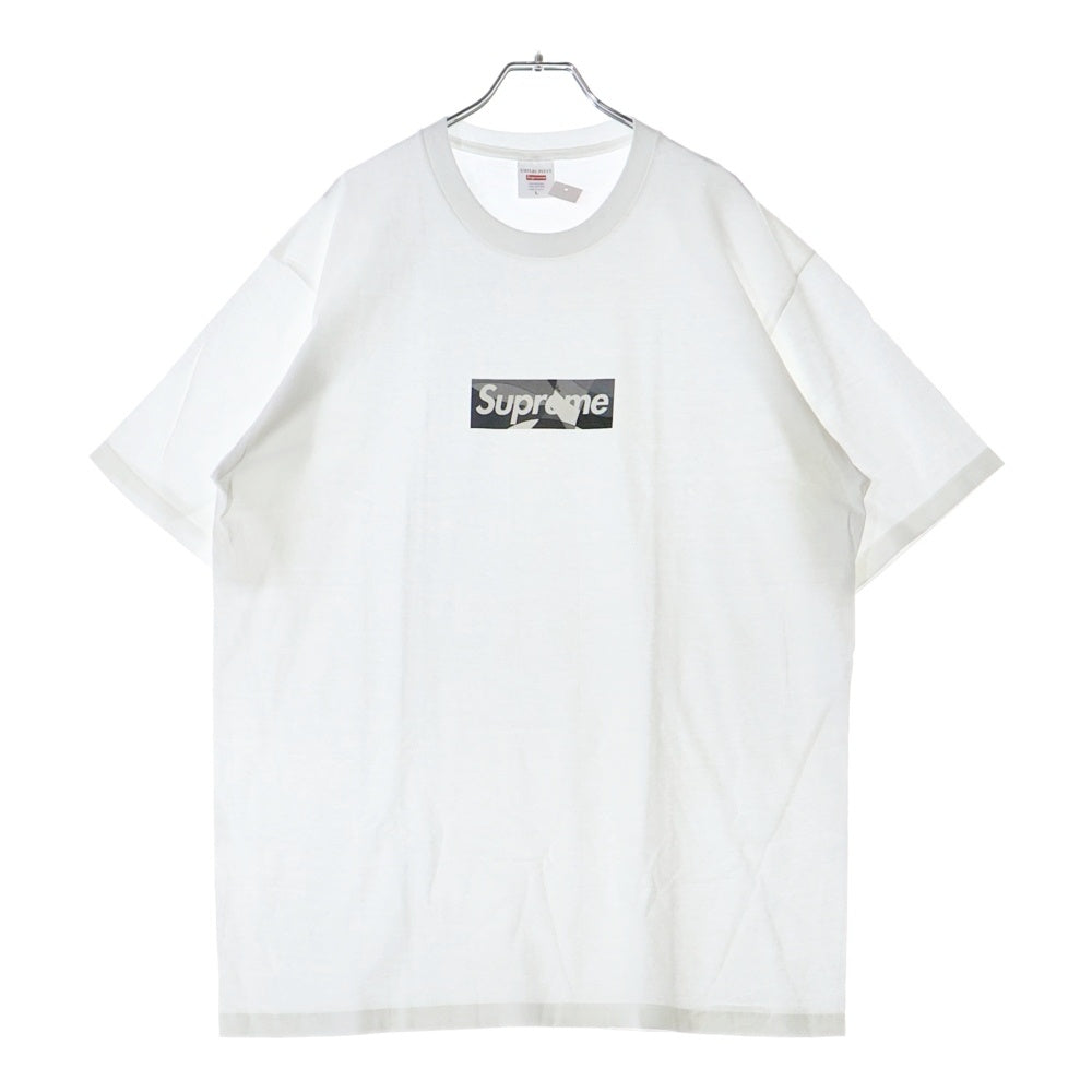SUPREME(シュプリーム) 21SS × Emilio Pucci Box Logo Tee エミリオ・プッチ ボックスロゴ クルーネック 半袖Tシャツ カットソー ホワイト