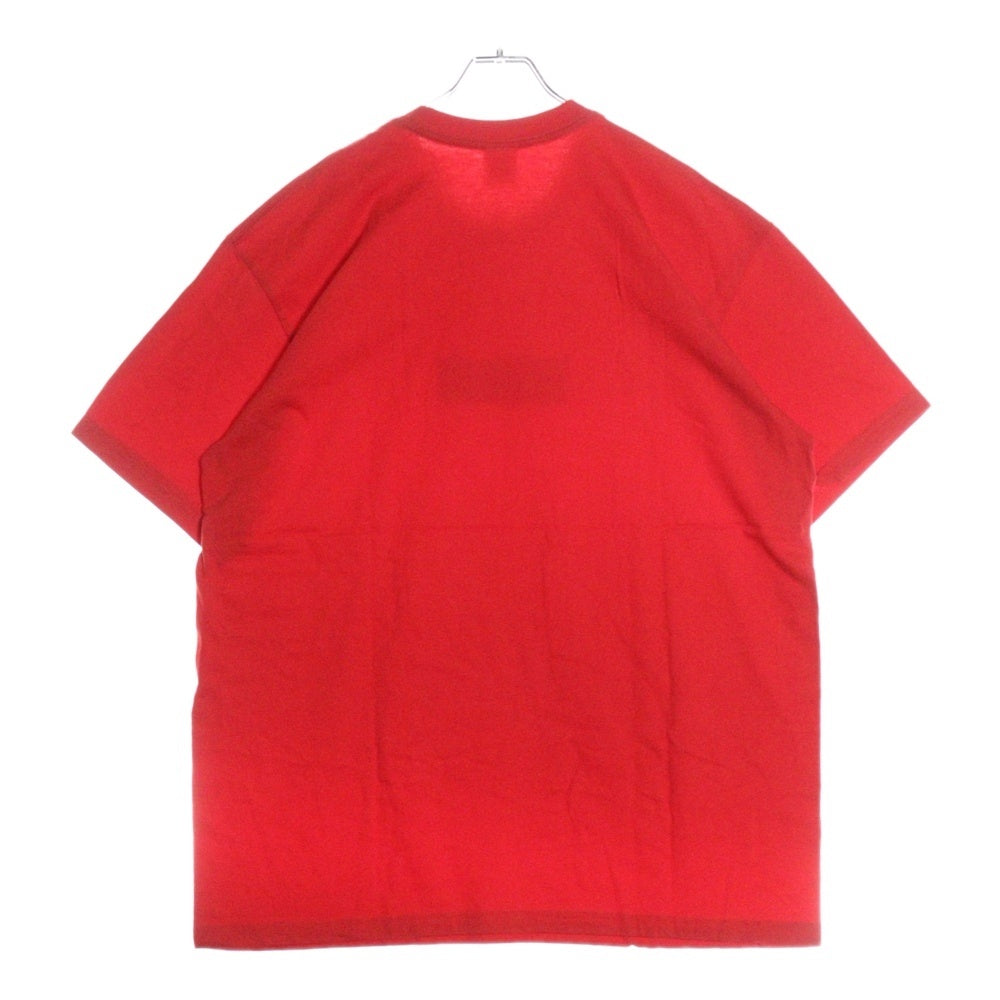 SUPREME(シュプリーム) 19AW Bandana Box Logo Tee バンダナ ボックスロゴ プリント クルーネック 半袖Tシャツ カットソー レッド