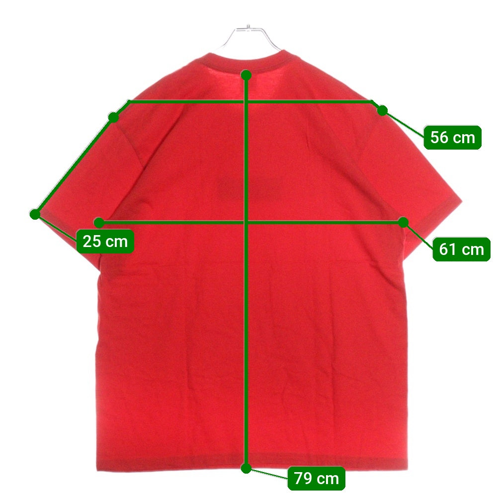 SUPREME(シュプリーム) 19AW Bandana Box Logo Tee バンダナ ボックスロゴ プリント クルーネック 半袖Tシャツ カットソー レッド