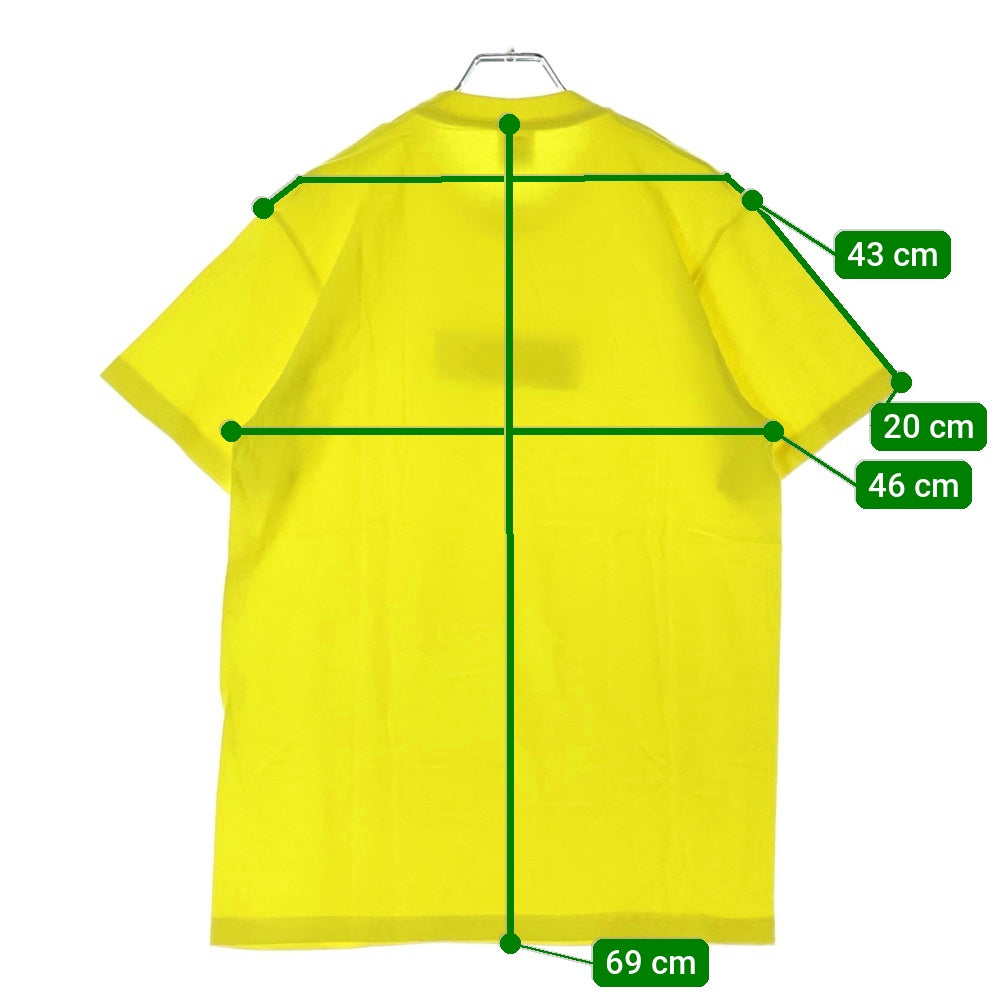 SUPREME(シュプリーム) 19AW Bandana Box Logo Tee バンダナ ボックスロゴ プリント クルーネック 半袖Tシャツ カットソー イエロー