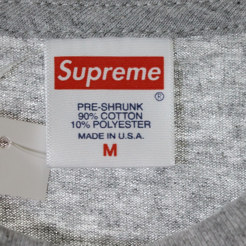 SUPREME(シュプリーム) 19AW Bandana Box Logo Tee バンダナ ボックスロゴ プリント クルーネック 半袖Tシャツ カットソー グレー