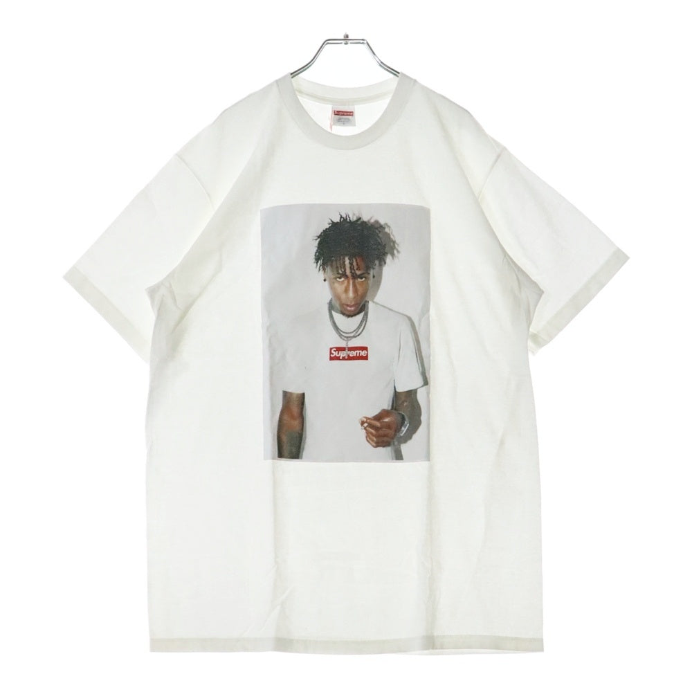 SUPREME(シュプリーム) 23AW NBA Young Boy Tee ヤングボーイ フォトプリント クルーネック 半袖Tシャツ カットソー ホワイト