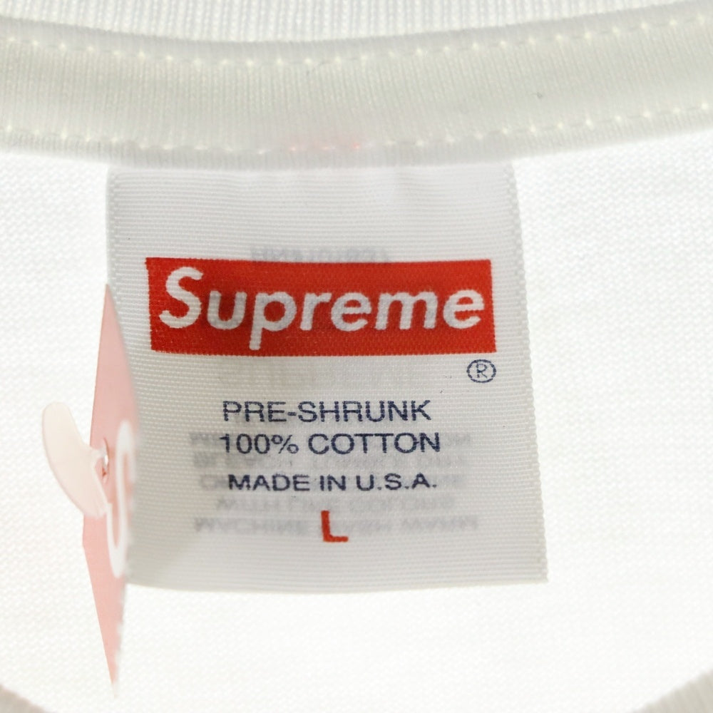 SUPREME(シュプリーム) 23AW NBA Young Boy Tee ヤングボーイ フォトプリント クルーネック 半袖Tシャツ カットソー ホワイト