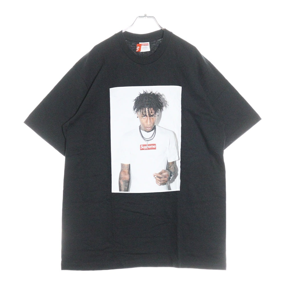 SUPREME(シュプリーム) 23AW NBA Young Boy Tee ヤングボーイ フォトプリント クルーネック 半袖Tシャツ カットソー ブラック