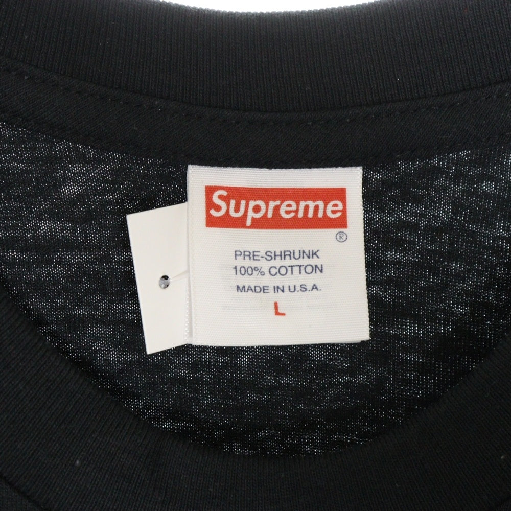 SUPREME(シュプリーム) 23AW NBA Young Boy Tee ヤングボーイ フォトプリント クルーネック 半袖Tシャツ カットソー ブラック