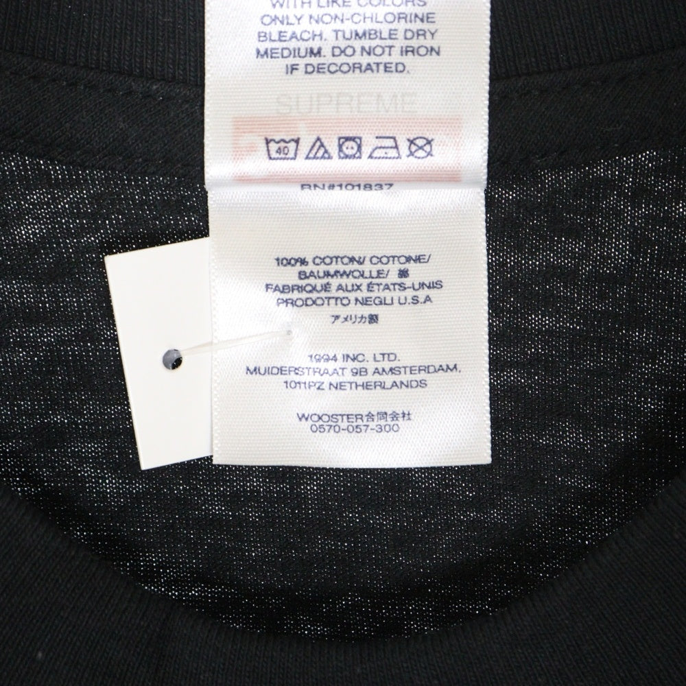 SUPREME(シュプリーム) 23AW NBA Young Boy Tee ヤングボーイ フォトプリント クルーネック 半袖Tシャツ カットソー ブラック