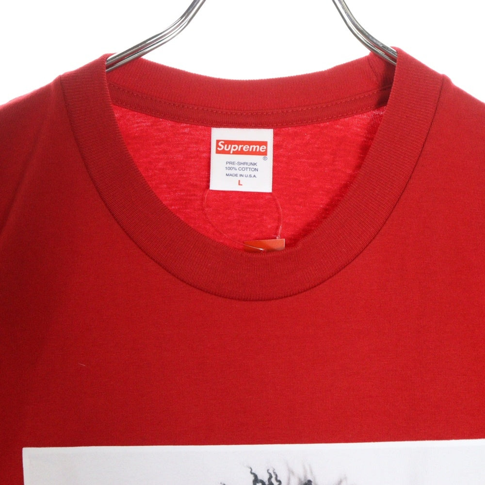SUPREME(シュプリーム) 23AW NBA Young Boy Tee ヤングボーイ フォトプリント クルーネック 半袖Tシャツ カットソー レッド