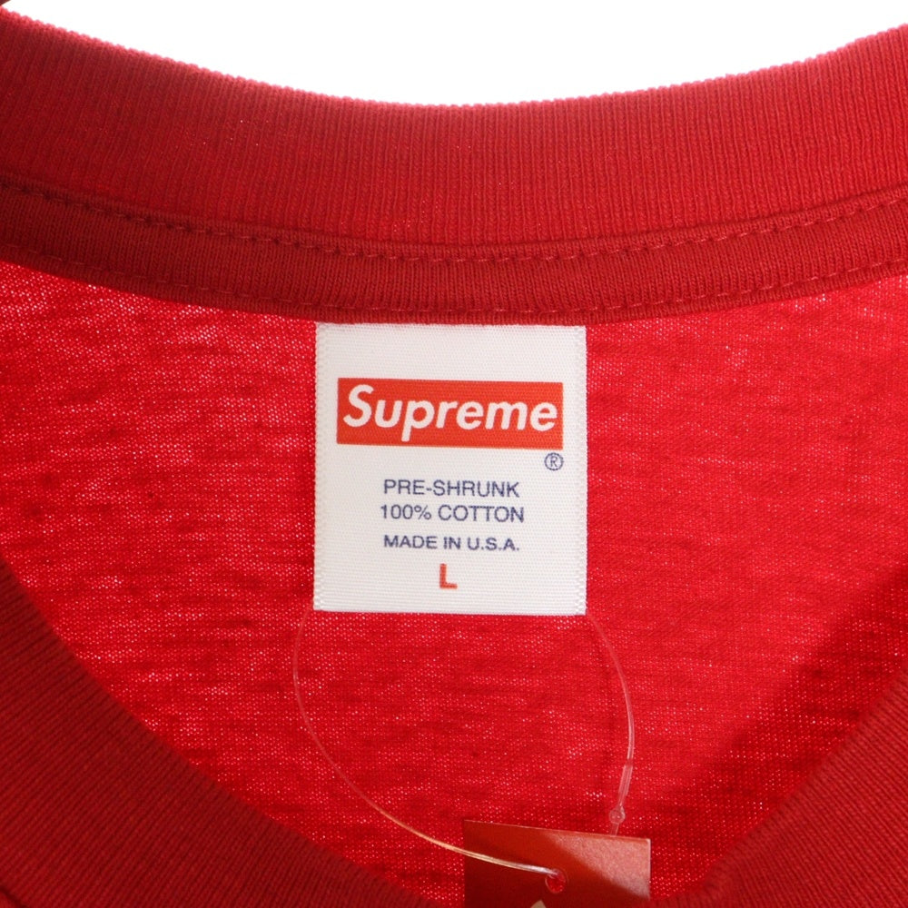 SUPREME(シュプリーム) 23AW NBA Young Boy Tee ヤングボーイ フォトプリント クルーネック 半袖Tシャツ カットソー レッド