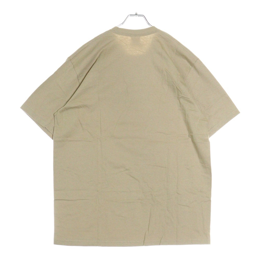 SUPREME(シュプリーム) 23SS Tonal Box Logo Tee トーナル ボックスロゴ プリント クルーネック 半袖Tシャツ カットソー ベージュ