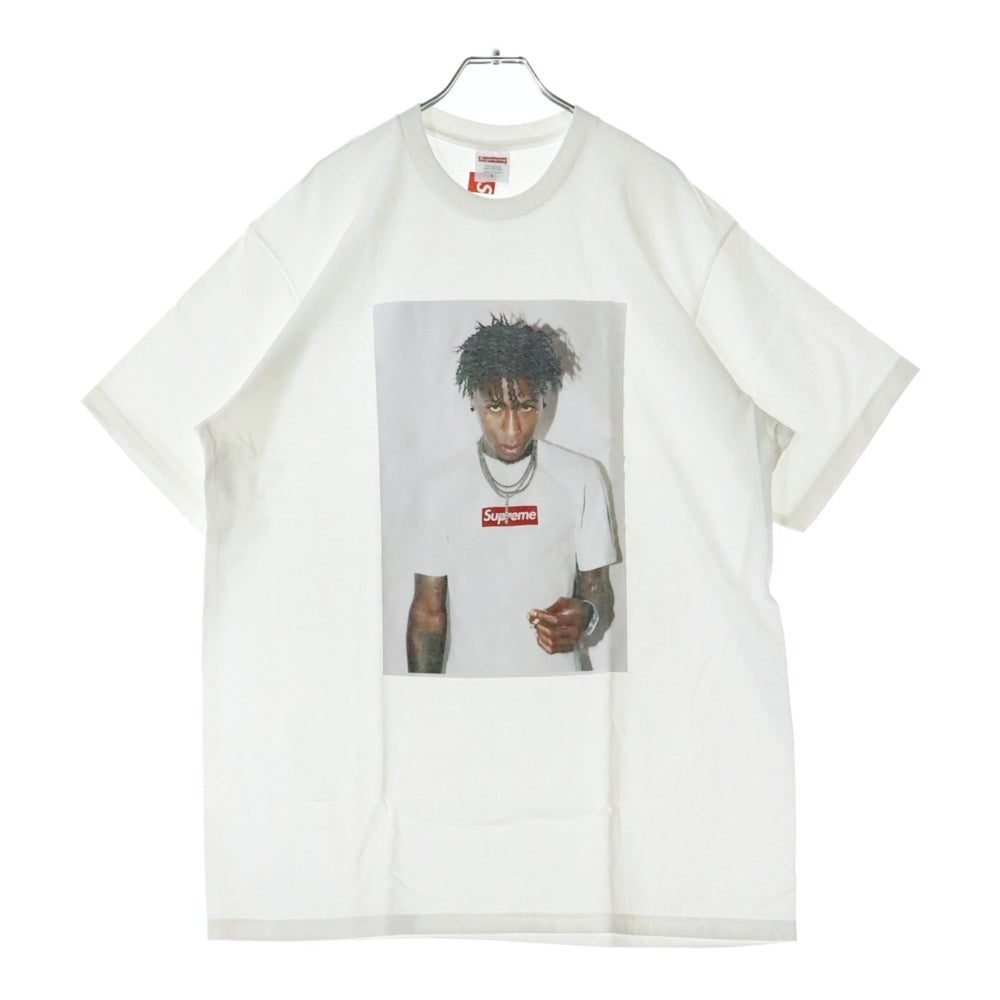 SUPREME(シュプリーム) 23AW NBA Young Boy Tee ヤングボーイ フォトプリント クルーネック 半袖Tシャツ カットソー ホワイト